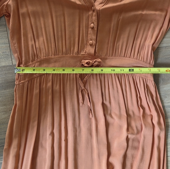 Boho Terracotta Maxi Dress - Picture 7 of 9